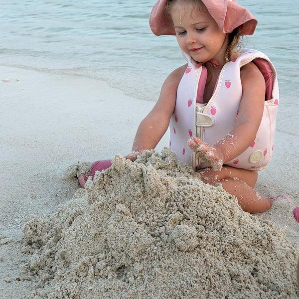 Sunnylife Kids Swim Vest 3-6 - Strawberry Sunshine Pink