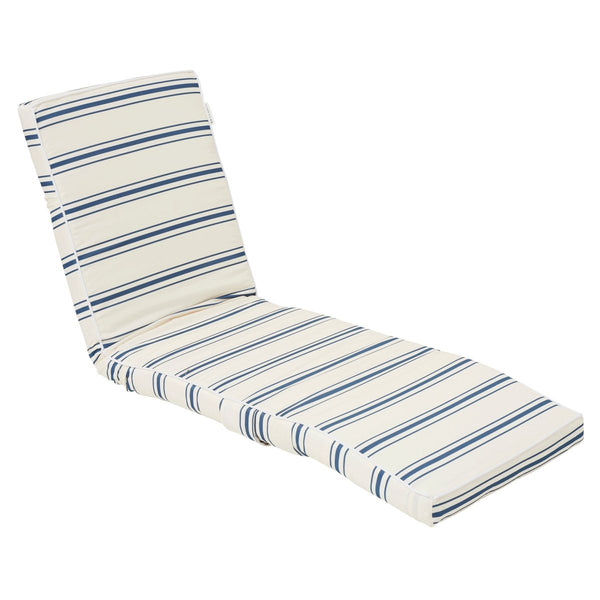 Sunnylife Luxe Lounger Chair - The Resort Navy Stripe
