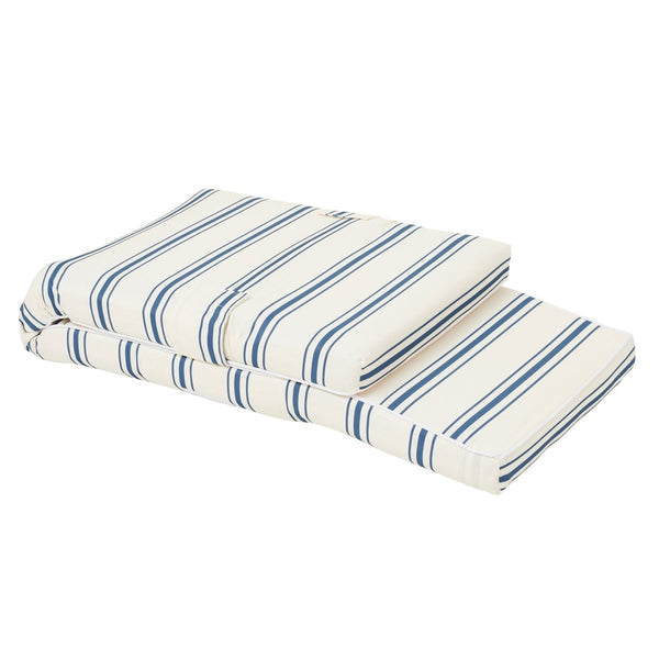 Sunnylife Luxe Lounger Chair - The Resort Navy Stripe