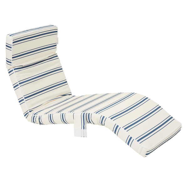 sunnylife Luxe Lounger Chair - The Resort Navy Stripe