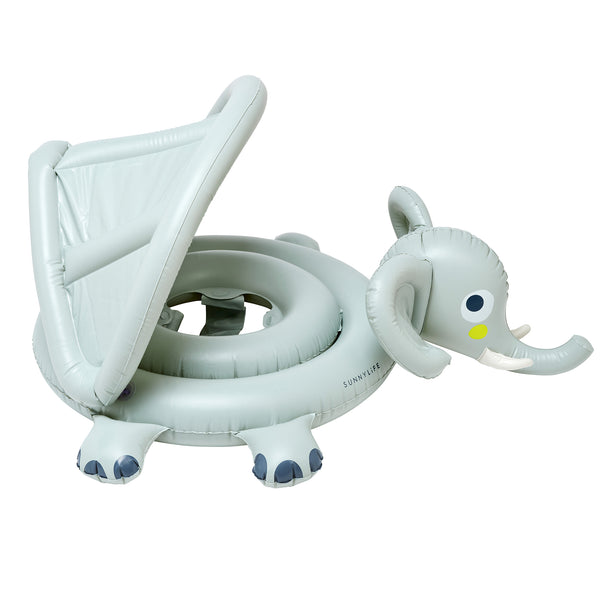Sunnylife Baby Float - Eli The Elephant Grey