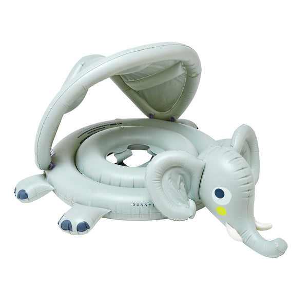 sunnylife Baby Float - Eli the Elephant Grey