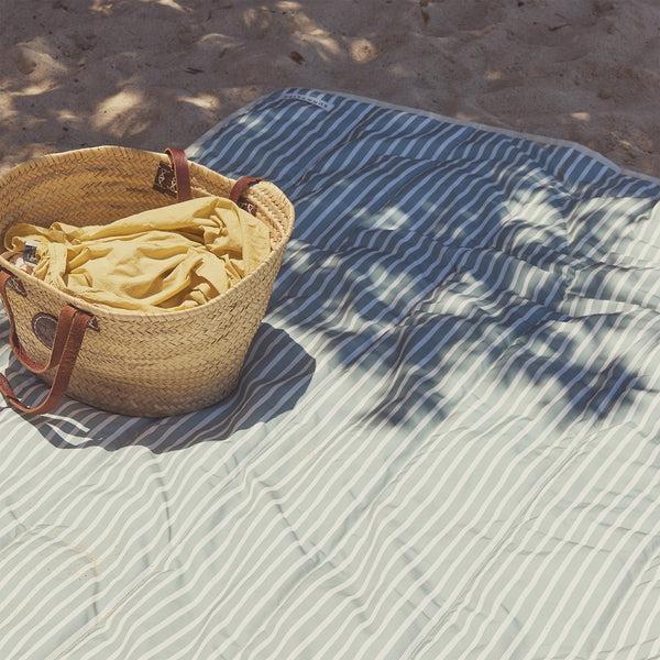Sunnylife Beach Blanket - Seagrass Stripe