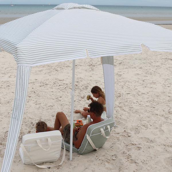Sunnylife Beach Cabana - Sea Sage Stripe