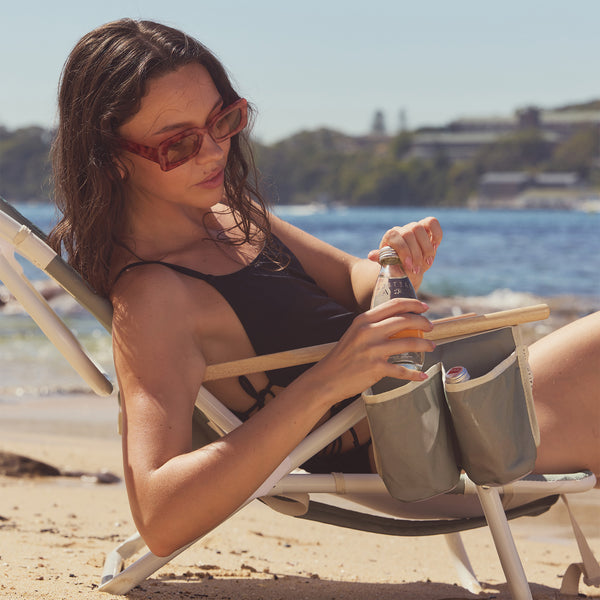 Sunnylife Deluxe Beach Chair - Seagrass Sage