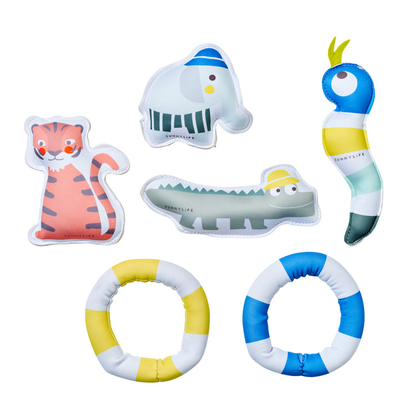 sunnylife Dive Buddies - Into the Jungle Set of 6