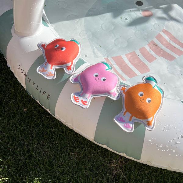 Sunnylife Dive Buddies - Poppy The Peach Set Of 3
