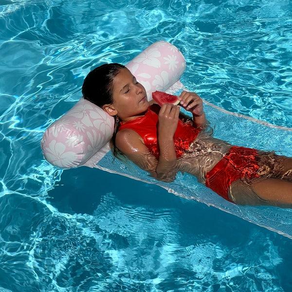 Sunnylife Floating Hammock - Stole My Heart Pink