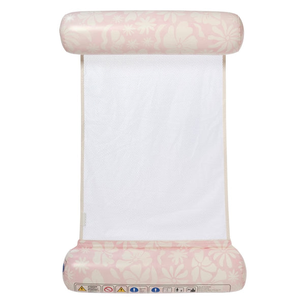 Sunnylife Floating Hammock - Stole My Heart Pink