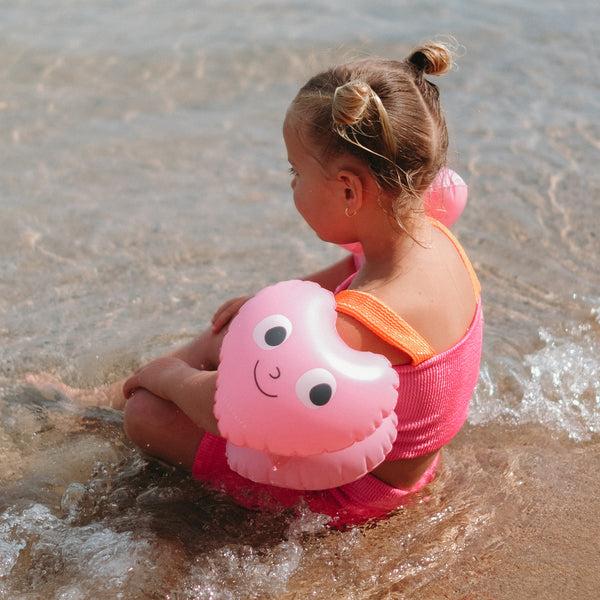 Sunnylife Inflatable Arm Band - Poppy The Peach Pink