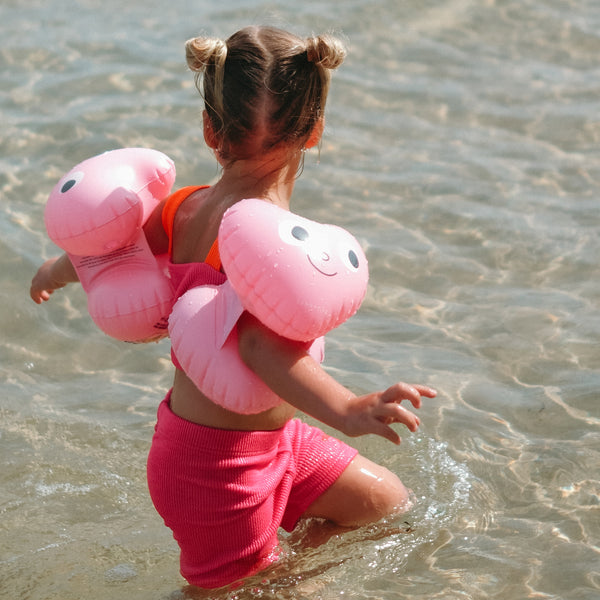 Sunnylife Inflatable Arm Band - Poppy The Peach Pink