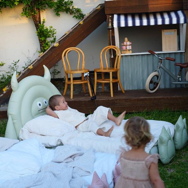 Sunnylife Kids Air Mattress - Monster Green