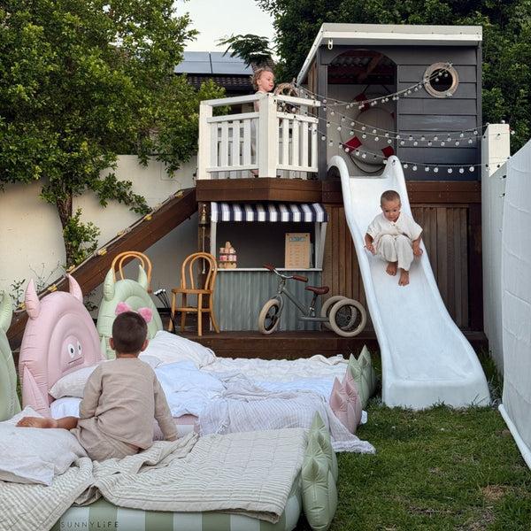 Sunnylife Kids Air Mattress - Monster Green