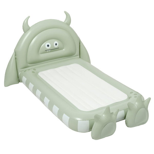 sunnylife Kids Air Mattress - Monster Green