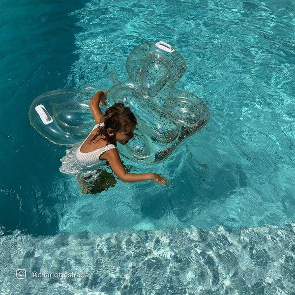 Sunnylife Kids Lie-On Float - Cotton Candy Glitter