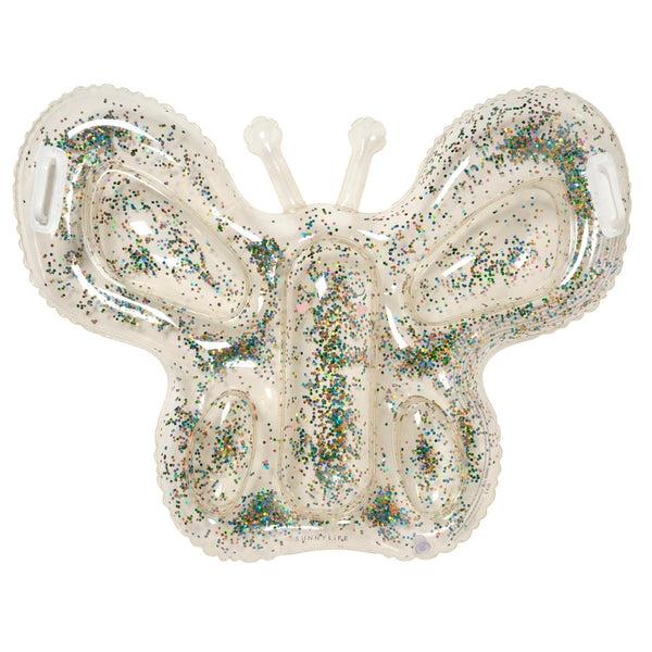 sunnylife Kids Lie-On Float - Cotton Candy Glitter