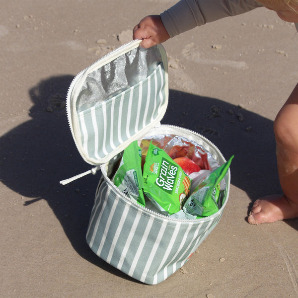 Sunnylife Kids Lunch Bag - Eli The Elephant Green