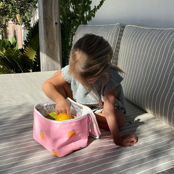 Sunnylife Kids Lunch Bag - Poppy The Peach Pink