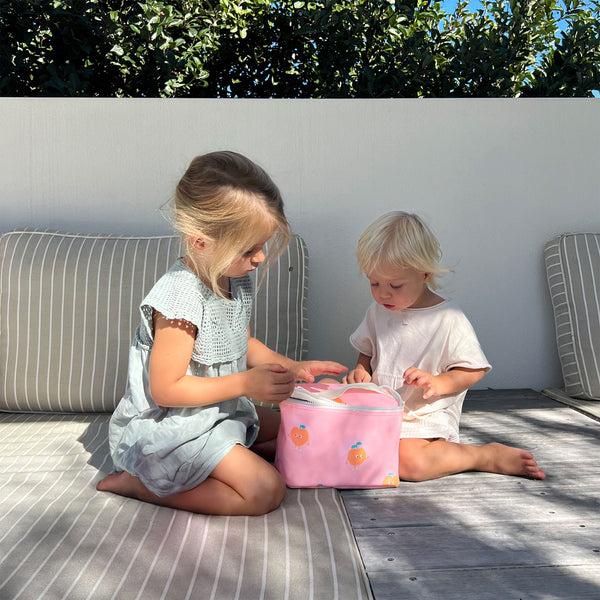 Sunnylife Kids Lunch Bag - Poppy The Peach Pink