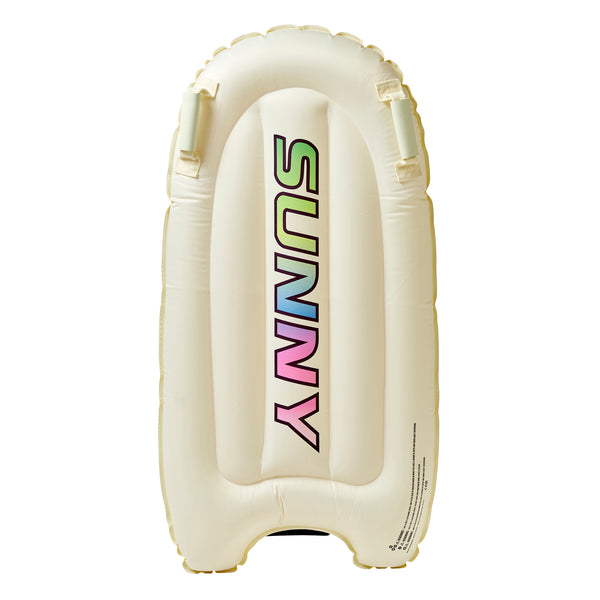 sunnylife Kids Surf Mat - Zest Cream and Yellow