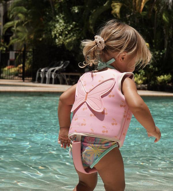 Sunnylife Kids Swim Vest 1-2 - Cotton Candy Pink