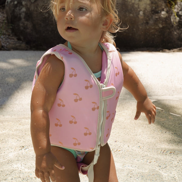 Sunnylife Kids Swim Vest 2-3 - Cotton Candy Pink