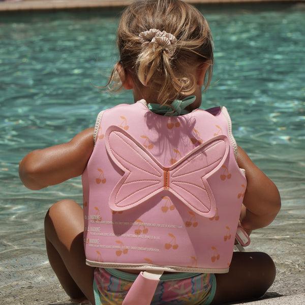 Sunnylife Kids Swim Vest 2-3 - Cotton Candy Pink