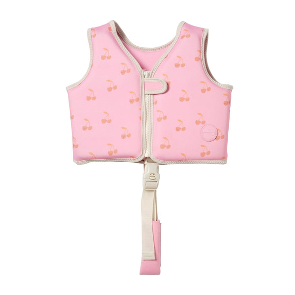 sunnylife Kids Swim Vest 2-3 - Cotton Candy Pink