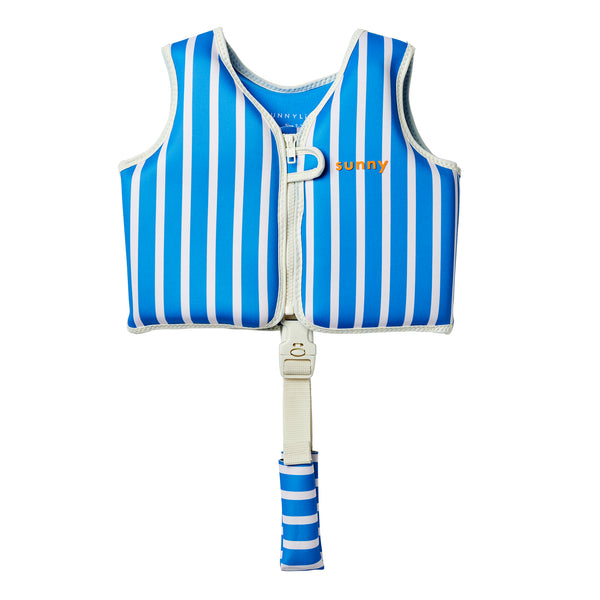 sunnylife Kids Swim Vest 2-3 - Tino the Tiger Blue