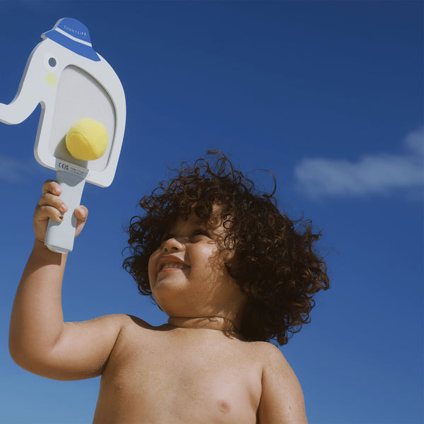 Sunnylife Kids Velcro Beach Bats - Eli The Elephant