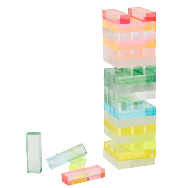 sunnylife Lucite Jumbling Tower - Ombre