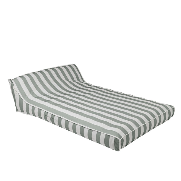 sunnylife Luxe Double Lounger - Seagrass Stripe