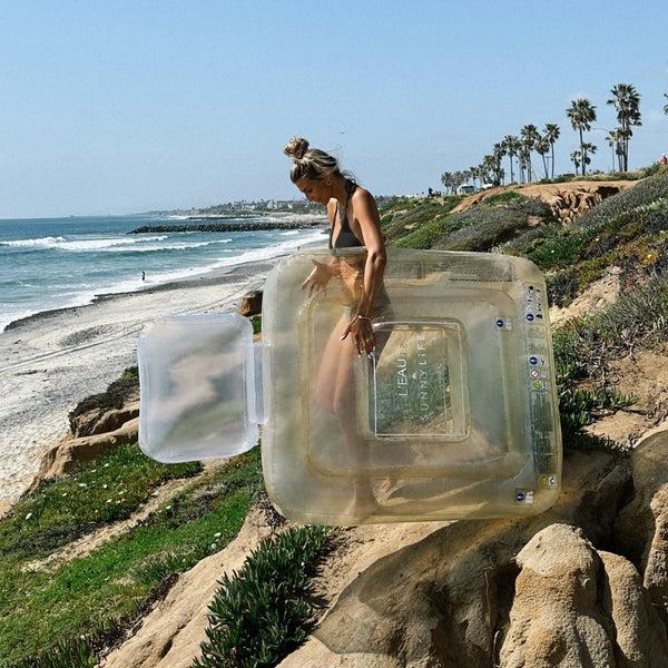 Sunnylife Luxe Lie-On Float - Parfum Gold