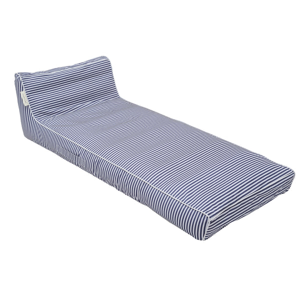 sunnylife Luxe Lie-On Lounger - Le Weekend Navy