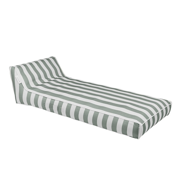 sunnylife Luxe Lie-On Lounger - Seagrass Stripe