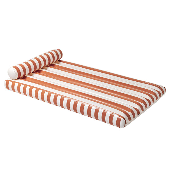 sunnylife Luxe Lilo - Tierra Clay Stripe