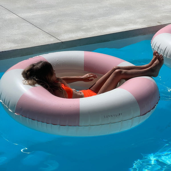 Sunnylife Luxe Pool Ring - Stole My Heart Pink