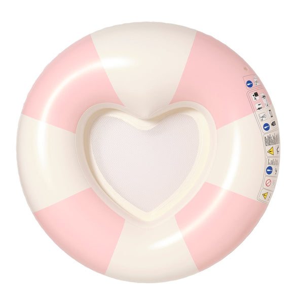 sunnylife Luxe Pool Ring - Stole My Heart Pink