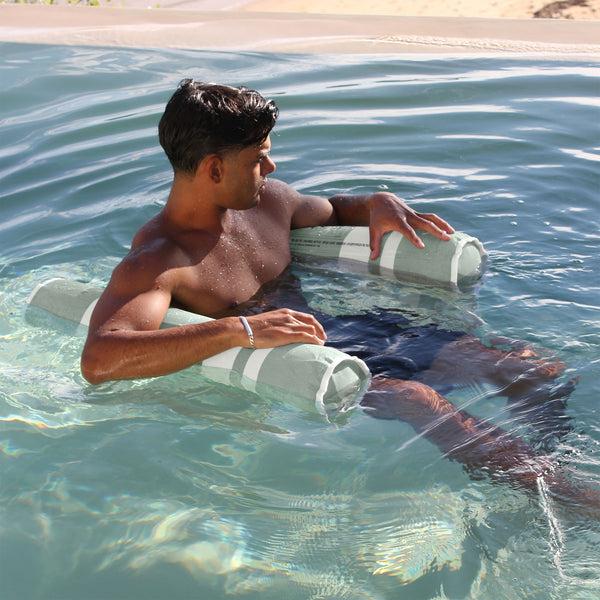 Sunnylife Mesh Hammock Float - Seagrass Stripe