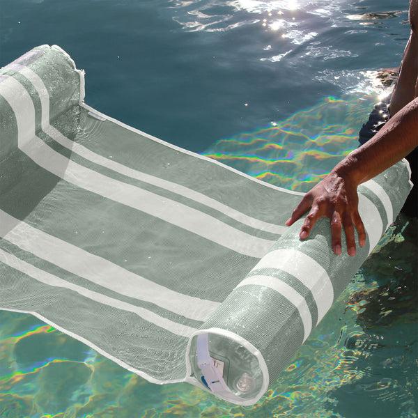 Sunnylife Mesh Hammock Float - Seagrass Stripe