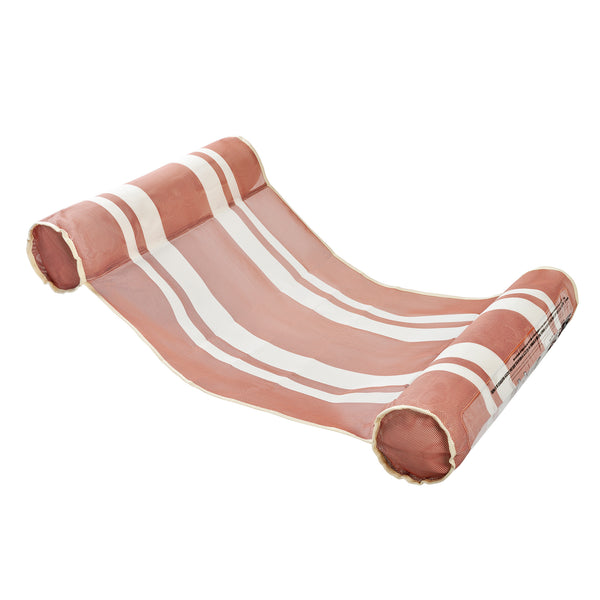 sunnylife Mesh Hammock Float - Tierra Clay Stripe