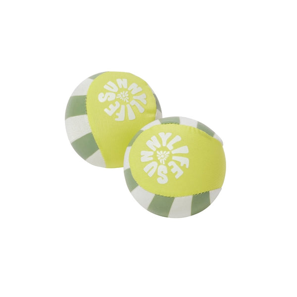 sunnylife Skim Ball Set - Tides Out Neon Yellow