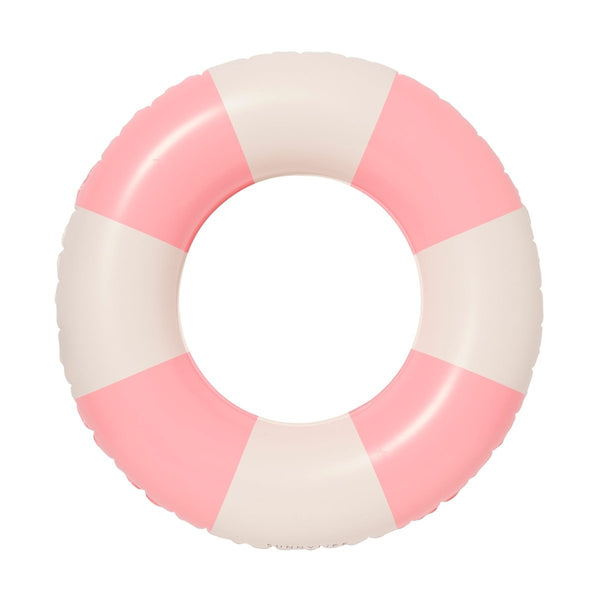 sunnylife Slim Tube Pool Ring - Blush Stripe