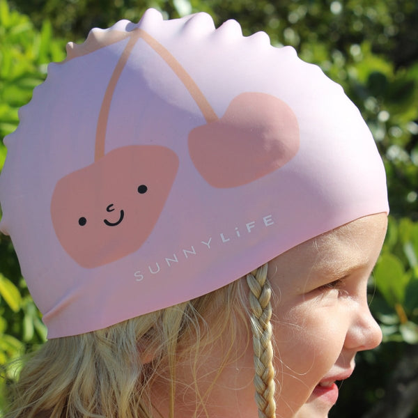 Sunnylife Swimming Cap - Cotton Candy Pink