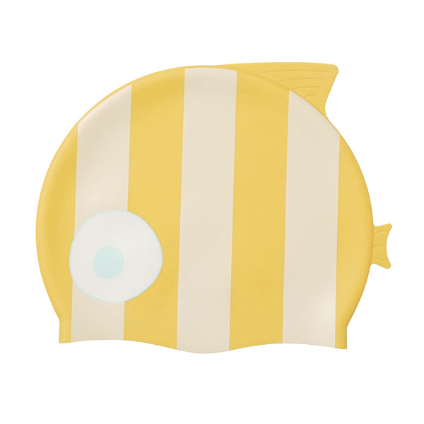 Sunnylife Swimming Cap - Finn The Fish Yellow