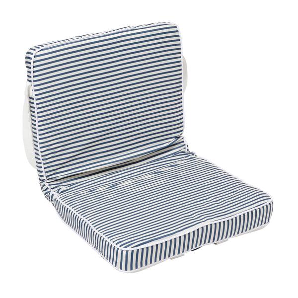 sunnylife Take Anywhere Folding Chair - Navy Stripe