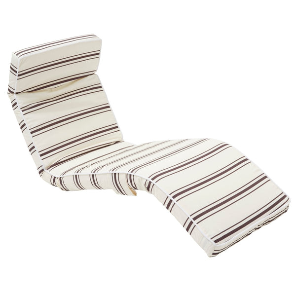 sunnylife The Lounger Chair - Charcoal Stripe
