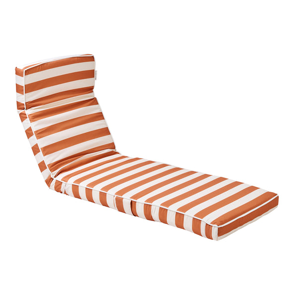 sunnylife The Lounger Chair - Tierra Clay Stripe