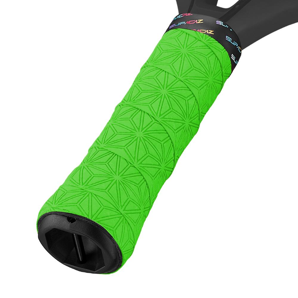 Supacaz SupaSuave Padel Overgrip – Neon Green – 3pk