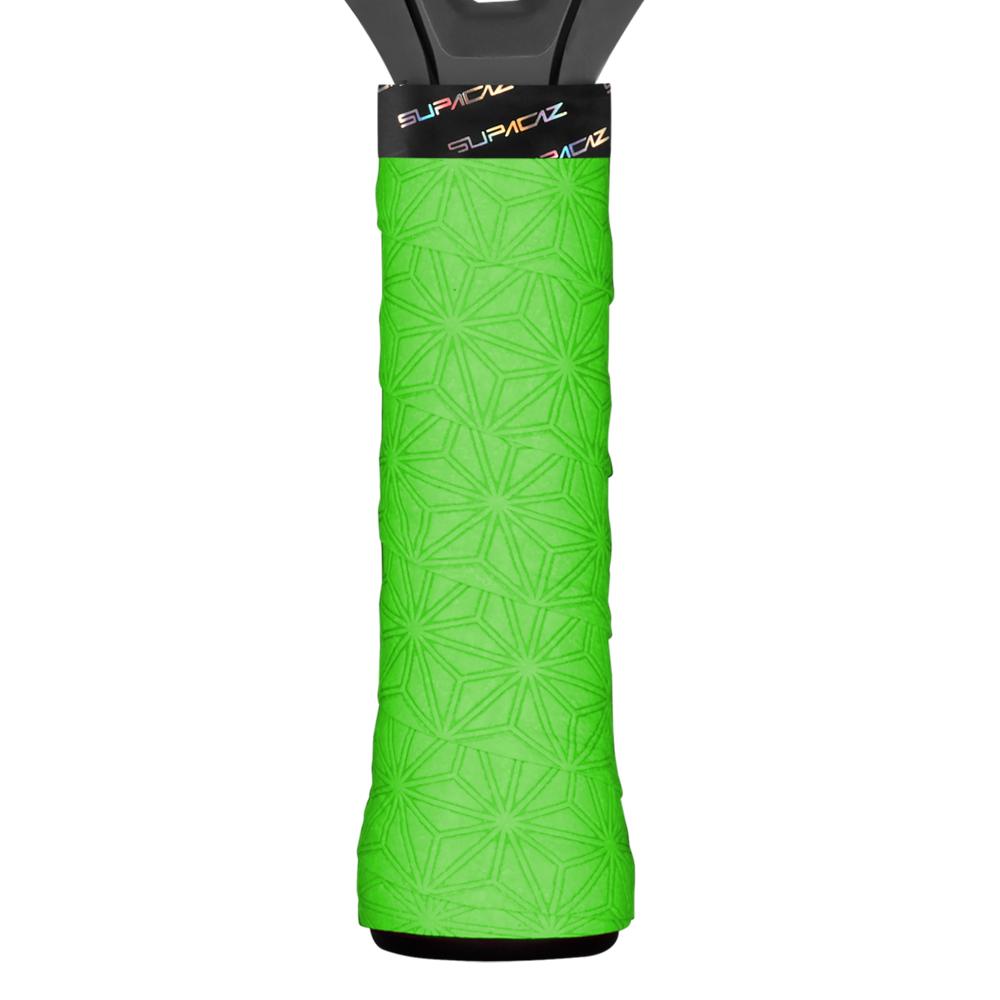 supacaz SupaSuave Padel Overgrip – Neon Green – 3pk
